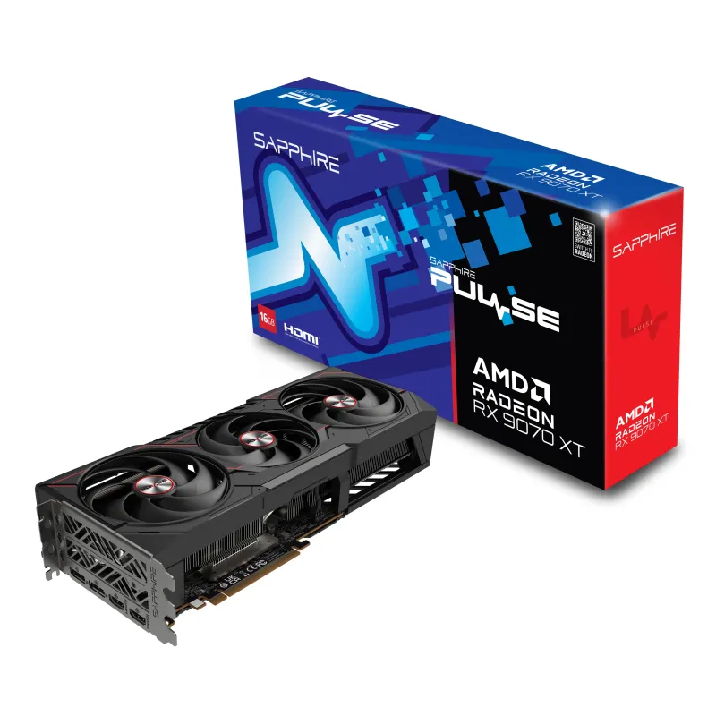SAPPHIRE PULSE AMD Radeon RX 9070 XT 顯示卡 16GB