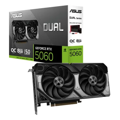 ASUS 華碩 Dual GeForce RTX 5060 顯示卡 8GB GDDR7 OC