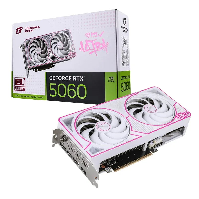 COLORFUL 七彩虹 iGame Ultra W DUO OC GeForce RTX 5060 8G OC 顯示卡